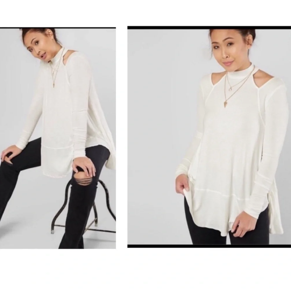 Free people cold shoulder tunic